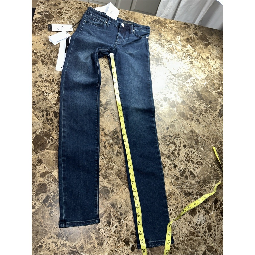 armani exchange AX Womens J69 Jeans Organic 25R Super Skinny Mid Rise 25x29.5 - Picture 4 of 11